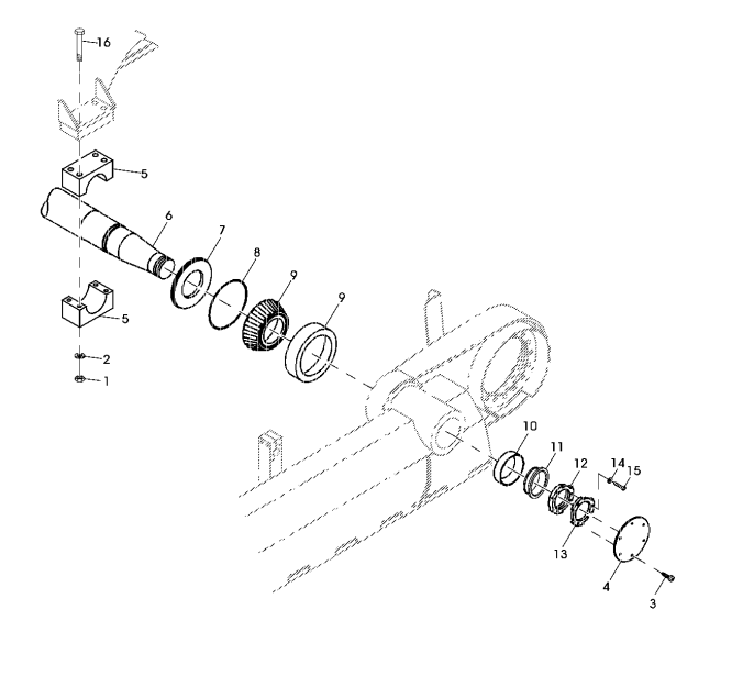 ARRUELA EIXO JOHN DEERE 0290294195